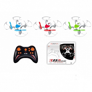 Радиоуправляемый квадрокоптер SY - X23, со светом и звуком (Shantou Gepai, B1419349sim)